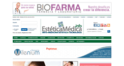 Desktop Screenshot of estetica-medica.org